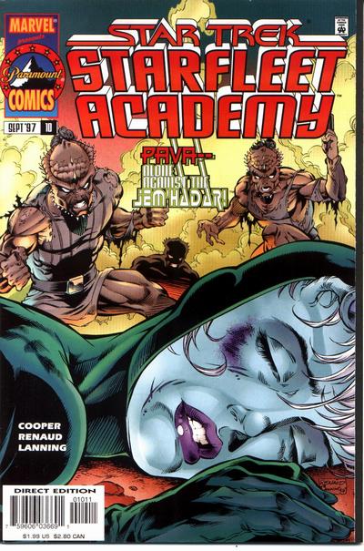 Cover for Star Trek: Starfleet Academy (Marvel, 1996 series) #10