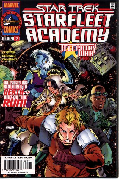 Cover for Star Trek: Starfleet Academy (Marvel, 1996 series) #12