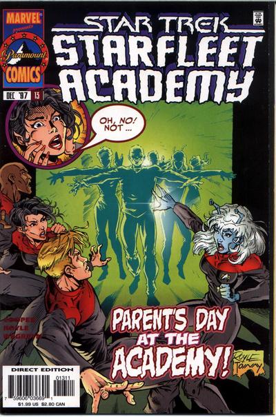 Cover for Star Trek: Starfleet Academy (Marvel, 1996 series) #13