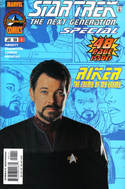 Cover for Star Trek: The Next Generation: Riker (Marvel, 1998 series) #1
