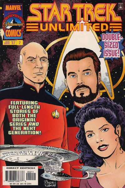 Cover for Star Trek Unlimited (Marvel, 1996 series) #2 [Direct Edition]