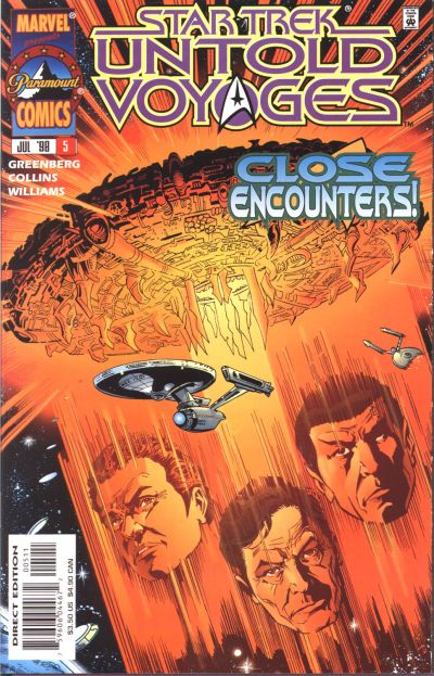 Cover for Star Trek: Untold Voyages (Marvel, 1998 series) #5