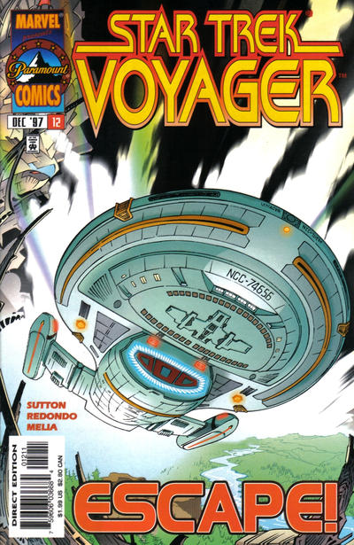 Cover for Star Trek: Voyager (Marvel, 1996 series) #12