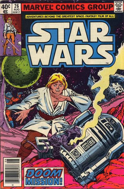 Cover for Star Wars (Marvel, 1977 series) #26 [Newsstand]