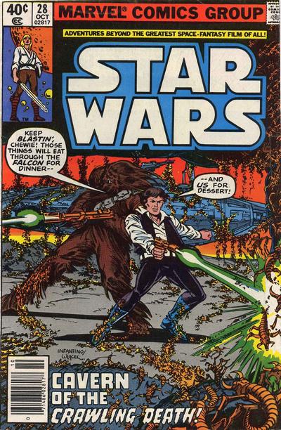 Cover for Star Wars (Marvel, 1977 series) #28 [Newsstand]