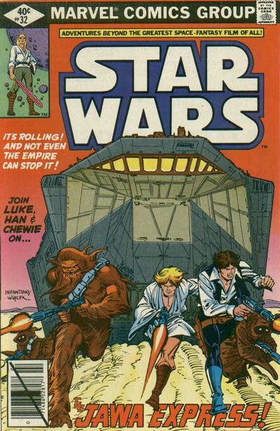 Cover for Star Wars (Marvel, 1977 series) #32 [Direct]