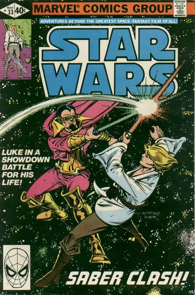 Cover for Star Wars (Marvel, 1977 series) #33 [Direct]