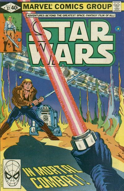 Cover for Star Wars (Marvel, 1977 series) #37 [Direct]