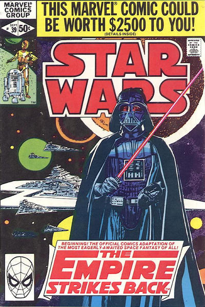 Cover for Star Wars (Marvel, 1977 series) #39 [Direct]