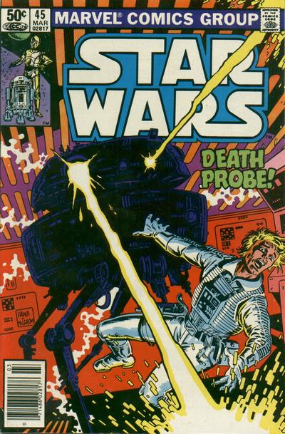 Cover for Star Wars (Marvel, 1977 series) #45 [Newsstand]