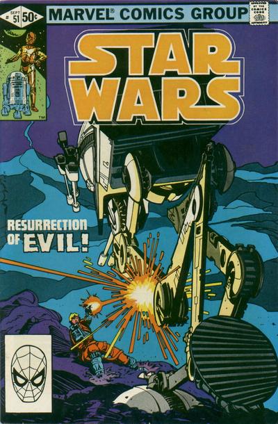 Cover for Star Wars (Marvel, 1977 series) #51 [Direct]