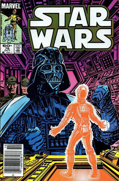 Cover for Star Wars (Marvel, 1977 series) #76 [Newsstand]
