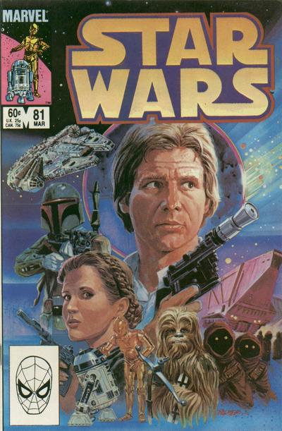 Cover for Star Wars (Marvel, 1977 series) #81 [Direct]