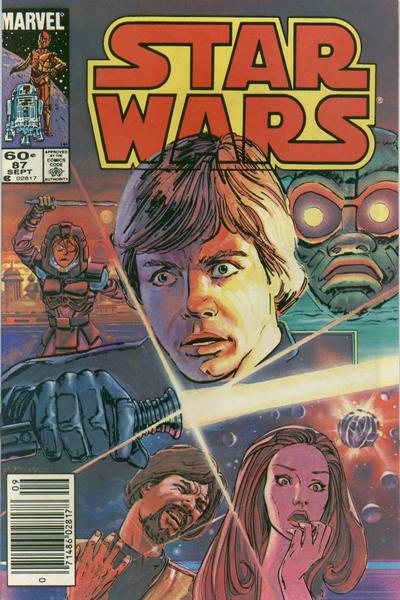 Cover for Star Wars (Marvel, 1977 series) #87 [Newsstand]