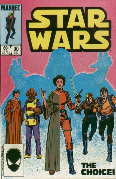 Cover for Star Wars (Marvel, 1977 series) #90 [Direct]