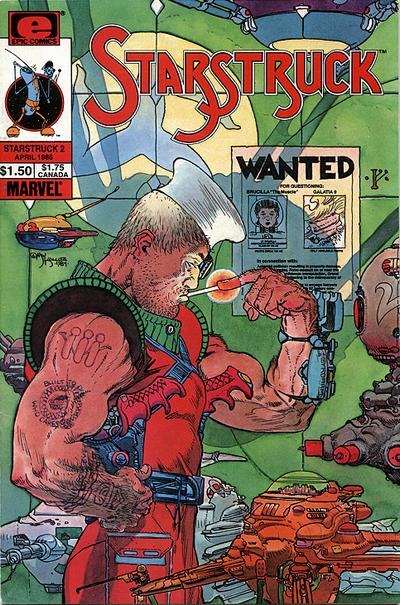 Cover for Starstruck (Marvel, 1985 series) #2