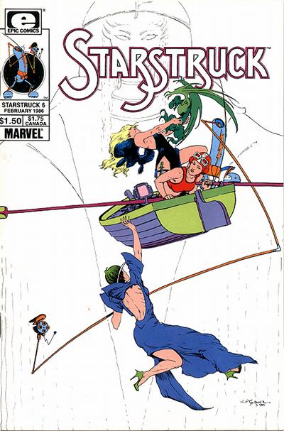 Cover for Starstruck (Marvel, 1985 series) #6