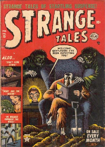 Cover for Strange Tales (Marvel, 1951 series) #15
