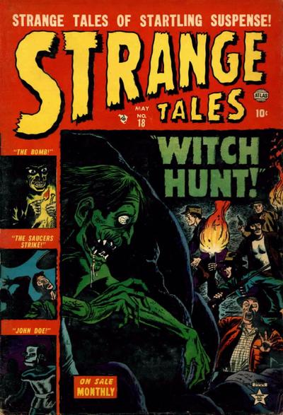 Cover for Strange Tales (Marvel, 1951 series) #18