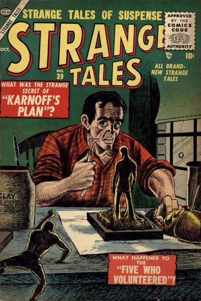 Cover for Strange Tales (Marvel, 1951 series) #39