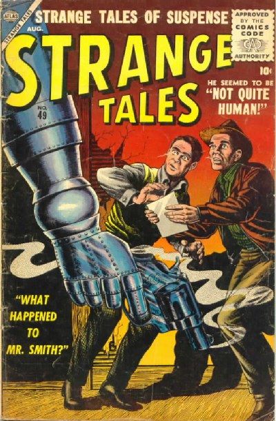 Cover for Strange Tales (Marvel, 1951 series) #49