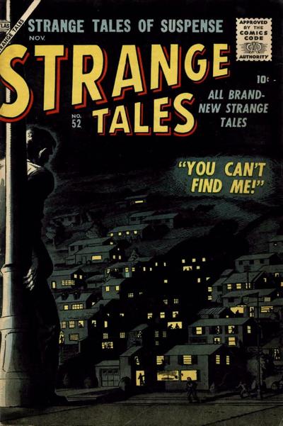 Cover for Strange Tales (Marvel, 1951 series) #52