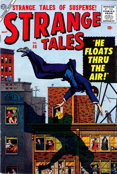 Cover for Strange Tales (Marvel, 1951 series) #58