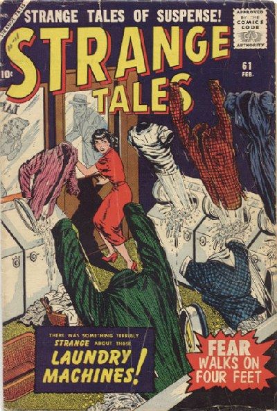 Cover for Strange Tales (Marvel, 1951 series) #61