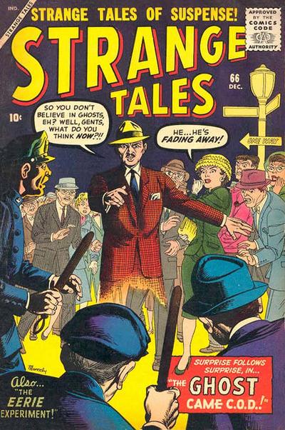 Cover for Strange Tales (Marvel, 1951 series) #66