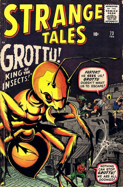 Cover for Strange Tales (Marvel, 1951 series) #73