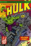 Cover for De verbijsterende Hulk (Juniorpress, 1979 series) #9