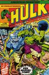 Cover for De verbijsterende Hulk (Juniorpress, 1979 series) #22
