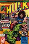 Cover for De verbijsterende Hulk (Juniorpress, 1979 series) #23