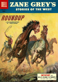 Cover Thumbnail for Zane Grey's Stories of the West (Dell, 1955 series) #27