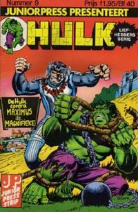 Cover Thumbnail for Hulk Liefhebbersserie (Juniorpress, 1983 series) #9
