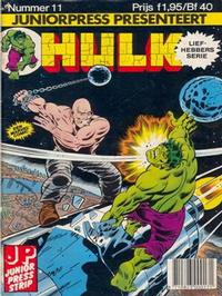 Cover Thumbnail for Hulk Liefhebbersserie (Juniorpress, 1983 series) #11