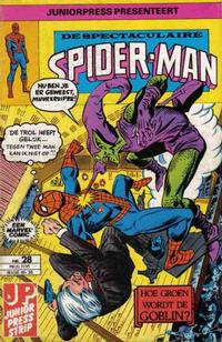 Cover Thumbnail for De spectaculaire Spider-Man [De spektakulaire Spiderman] (Juniorpress, 1979 series) #28
