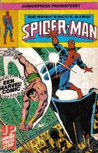 Cover Thumbnail for De spectaculaire Spider-Man [De spektakulaire Spiderman] (Juniorpress, 1979 series) #31