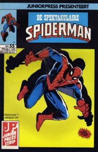 Cover Thumbnail for De spectaculaire Spider-Man [De spektakulaire Spiderman] (Juniorpress, 1979 series) #55
