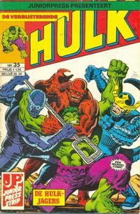 Cover Thumbnail for De verbijsterende Hulk (Juniorpress, 1979 series) #35