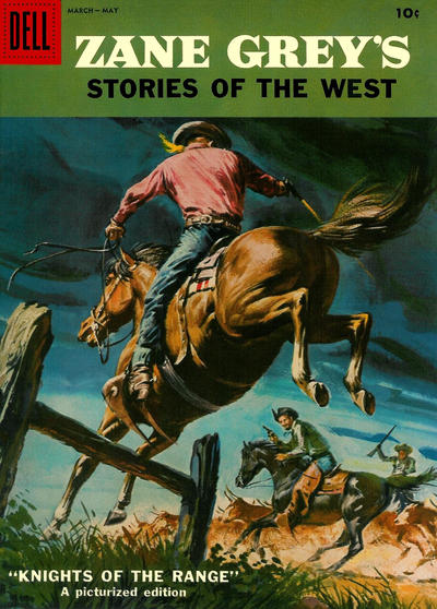 Cover for Zane Grey's Stories of the West (Dell, 1955 series) #37