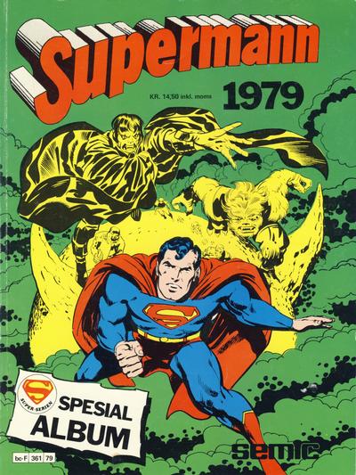 Cover for Supermann årsalbum (Semic, 1978 series) #1979