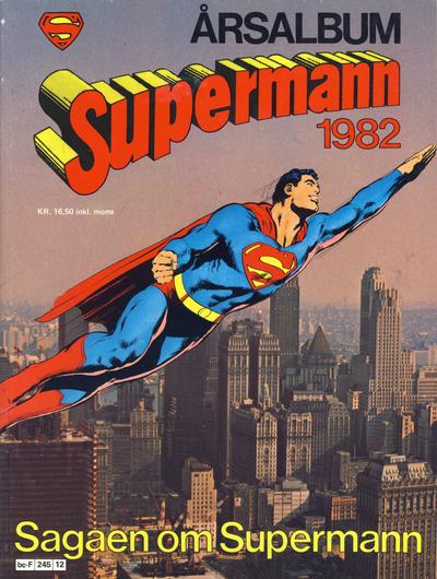 Cover for Supermann årsalbum (Semic, 1978 series) #1982