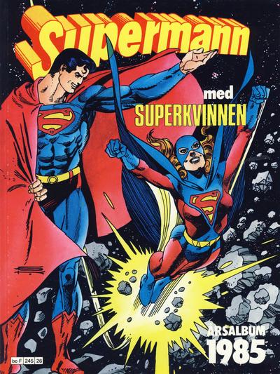 Cover for Supermann årsalbum (Semic, 1978 series) #1985