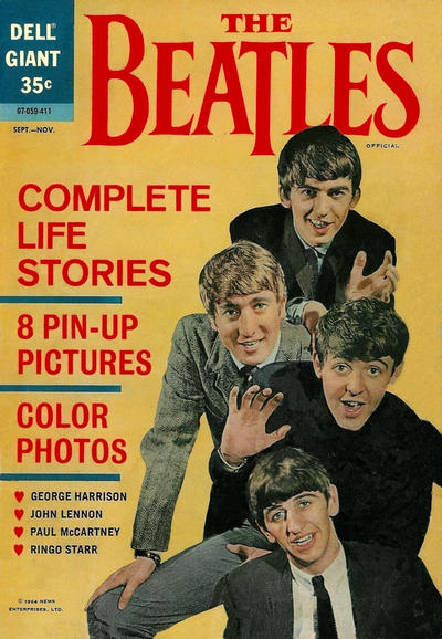 Cover for The Beatles (Dell, 1964 series) #1
