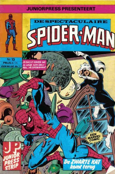 Cover for De spectaculaire Spider-Man [De spektakulaire Spiderman] (Juniorpress, 1979 series) #13