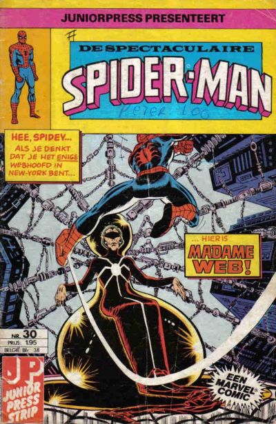 Cover for De spectaculaire Spider-Man [De spektakulaire Spiderman] (Juniorpress, 1979 series) #30