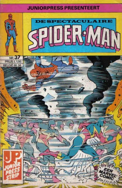 Cover for De spectaculaire Spider-Man [De spektakulaire Spiderman] (Juniorpress, 1979 series) #37