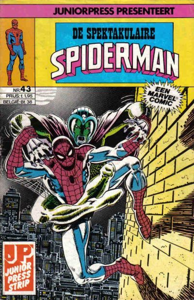 Cover for De spectaculaire Spider-Man [De spektakulaire Spiderman] (Juniorpress, 1979 series) #43