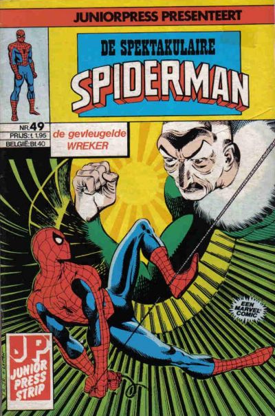 Cover for De spectaculaire Spider-Man [De spektakulaire Spiderman] (Juniorpress, 1979 series) #49